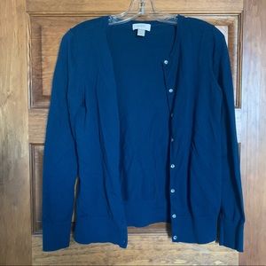 LOFT Blue Cardigan